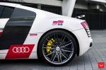 Audi R8 V10 on Vossen Wheels (VFS4) 2017 года